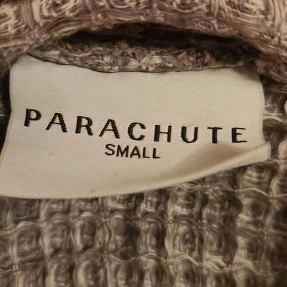 Parachute Waffle Gray Robe S - Picture 6 of 8